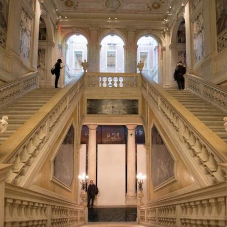 The stunning interiors at Palazzo Grassi in Venice