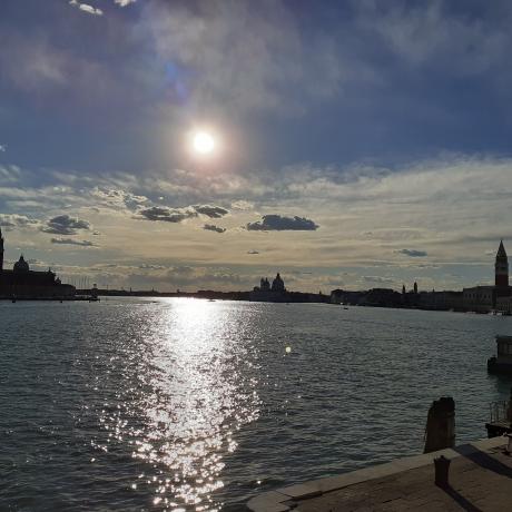 The sun is shining on Venice on its 1600th birthday